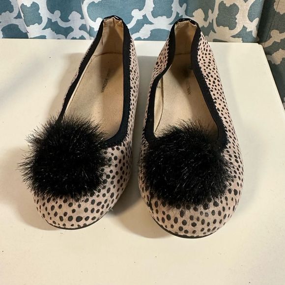 Stuart Weitzman Fannie Cheetah Slip On Ballet Flats Shoes - Picture 1 of 5